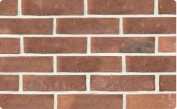red multi cladding bricks for wall