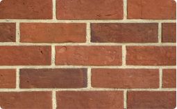 classic red textured cladding brick tile