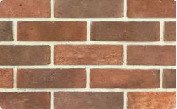 Rock textured Red Cladding Brick