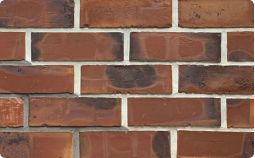 red black blend brick, clay elevation brick, glazed brick, terracotta polished brick