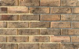 white clay bricks exposed wall